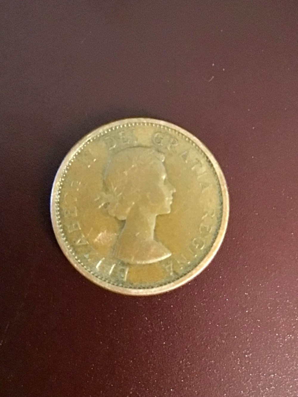 Vintage 1964 Gold-Colored Coin